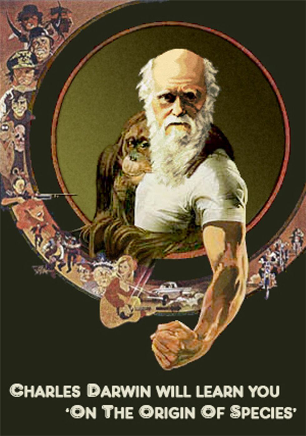 Sundays With The Christianists: Charles Darwin Was A Very Bad Man, A Very Bad Man Indeed