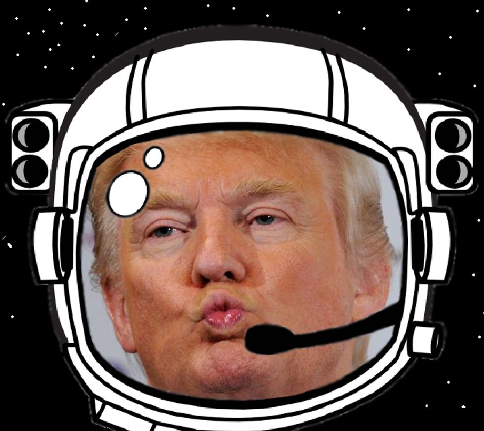 Space Case Donald Trump Hates Private Enterprise Now