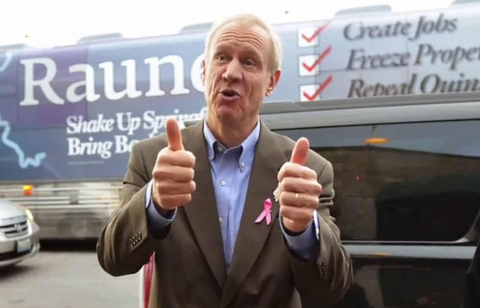 Wow, Bajillionaire Bruce Rauner Is A Real A-Hole