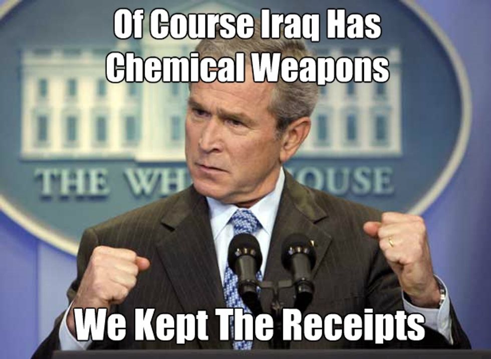 Rightwing Reads NYT Headline, Declares Bush Was Right About Everything