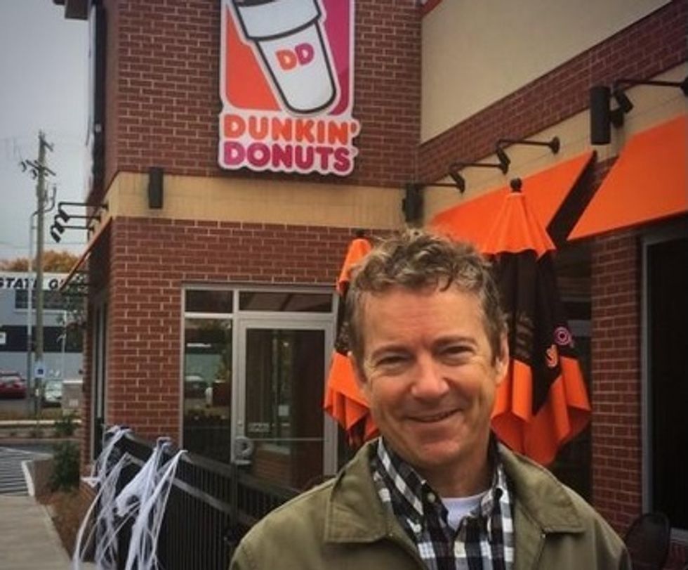 Rand Paul Buys Donuts, Michelle Obama Can Suck It