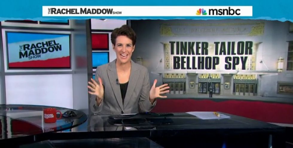 There's A Secret Train Station Under The Waldorf-Astoria, And Rachel Maddow Loves It (Video)