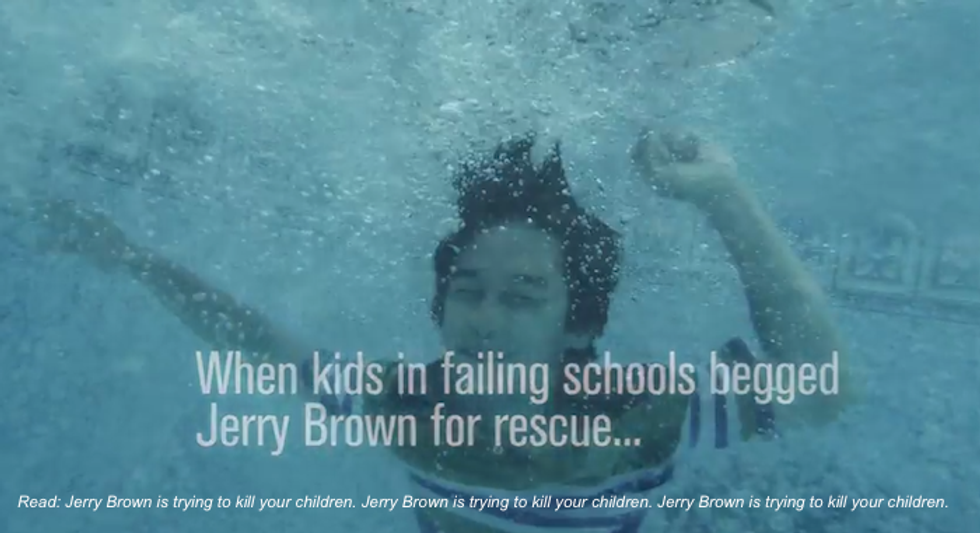 Jerry Brown Will Drown All Your Children