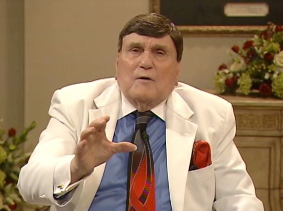 Pervy Nonagenarian Televangelist Did ... Oh Jesus Christ