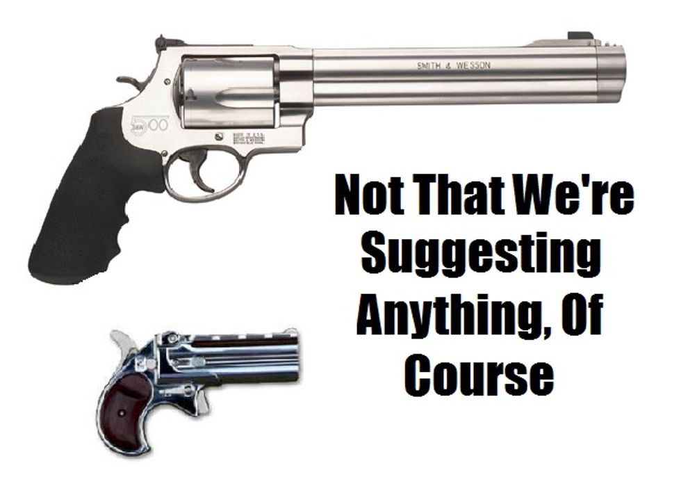 NRA Warns Men: If You Let Your Wife Do Gun Control, Your Peen May Fall Off