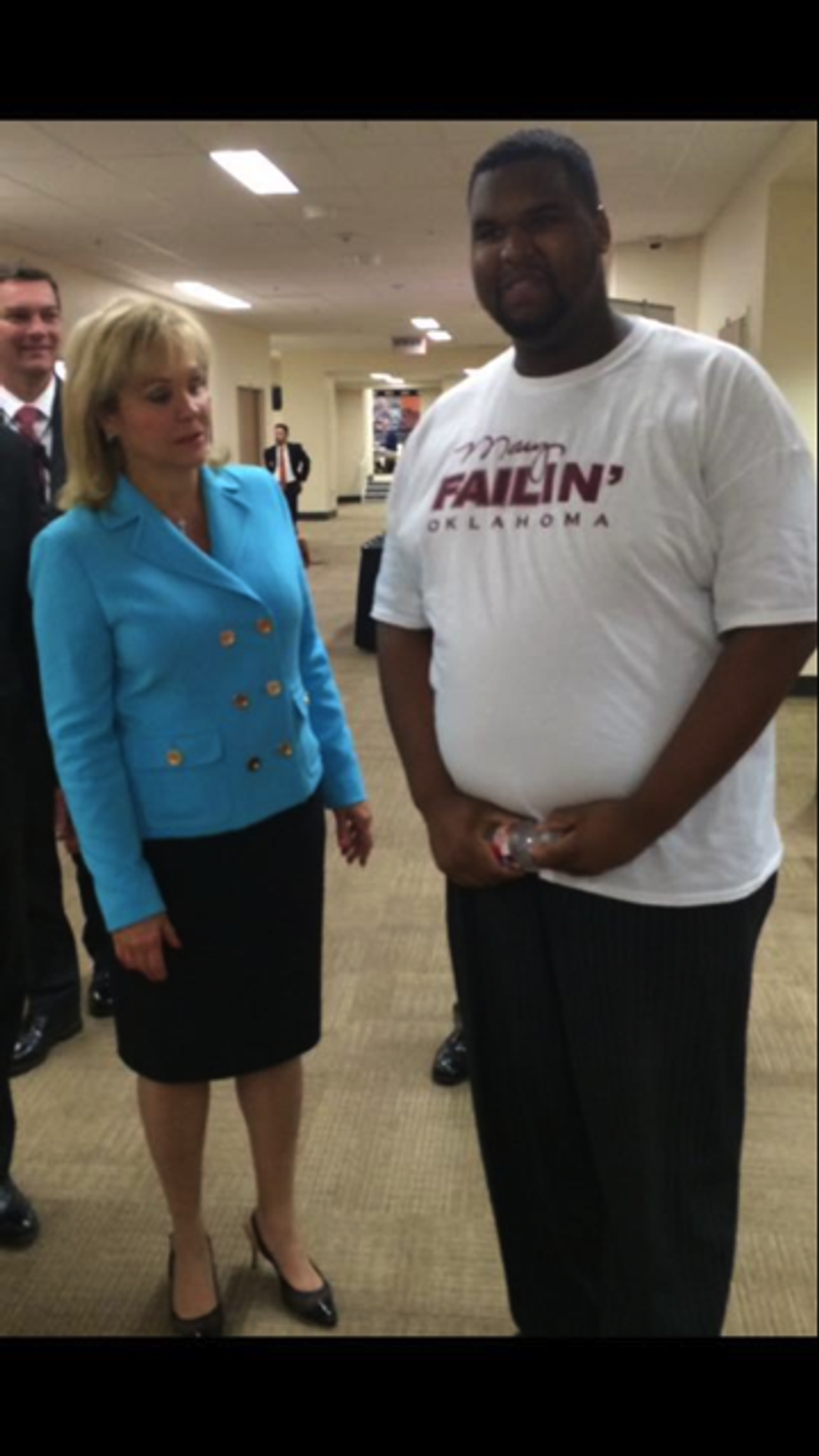 Oklahoma Gov. Mary Fallin Tosses Some Tasty Word Salad About Science, You Betcha