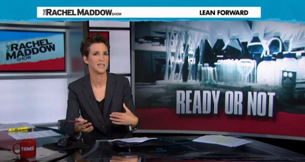 Rachel Maddow: Can Texas Handle Ebola As Well As Nigeria Did? (Video)