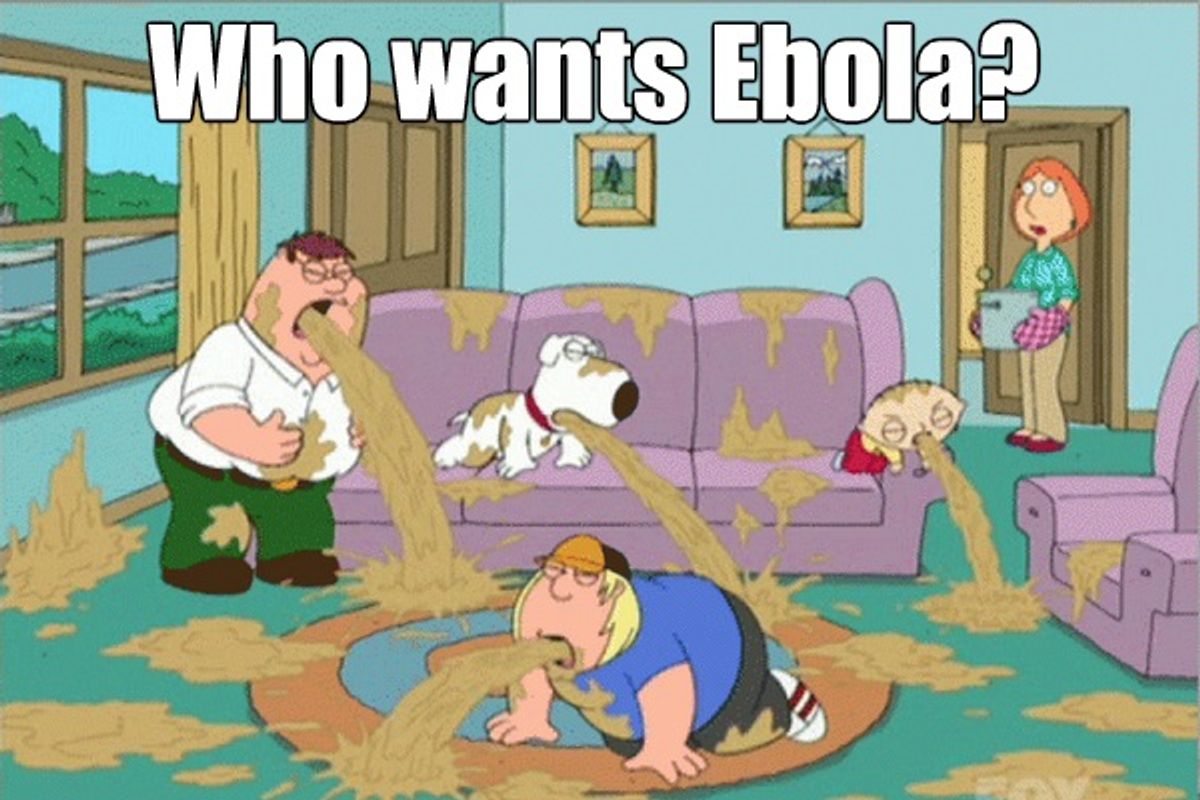 Stupidest Men On The Internet Just Vomiting Ebola Errrewhere