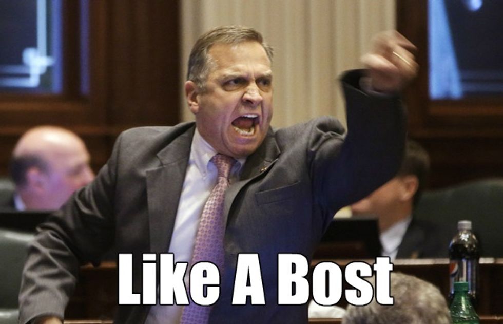 Illinois GOP Candidate's Hobbies Include Screaming, Dog Shooting, Gun Losing