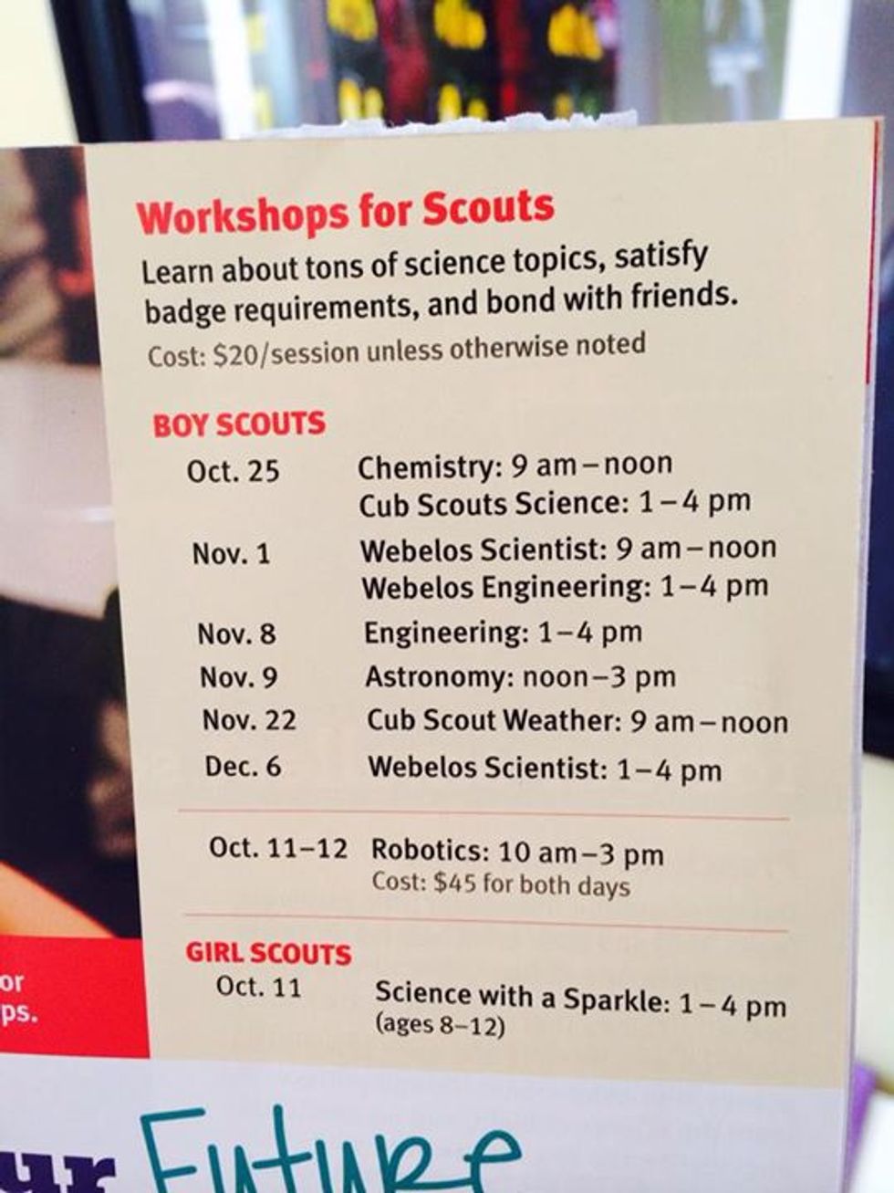 'Science' Center Teaches Boys Rocketry, Girls Makeup. Internet Certain To Be Pleased. (Updated)