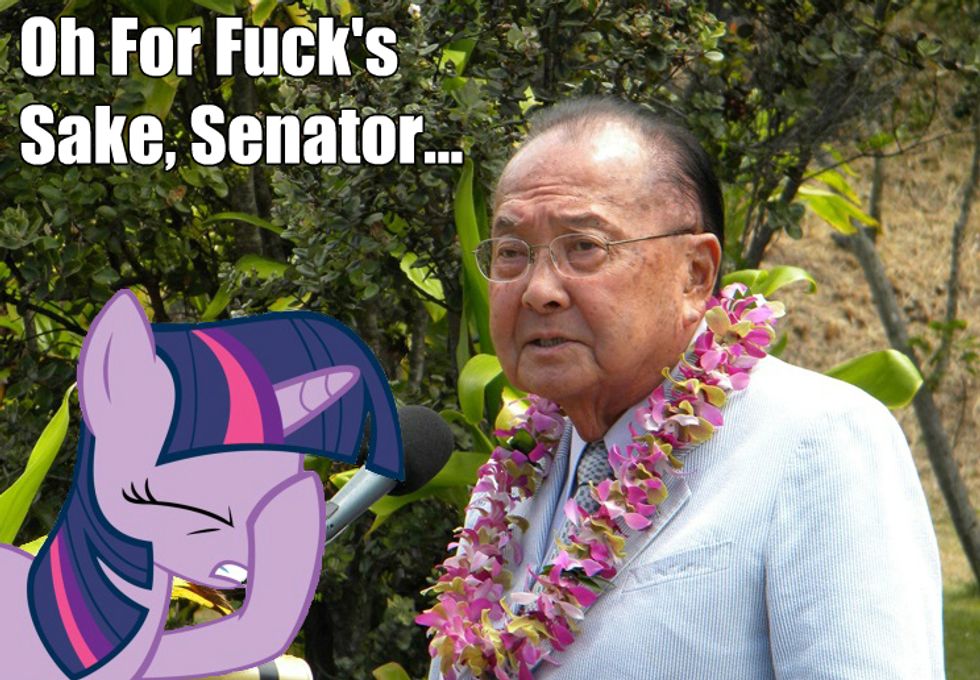 Was War Hero Daniel Inouye Also That Secret Sexist Senator? NYT Says Yes!