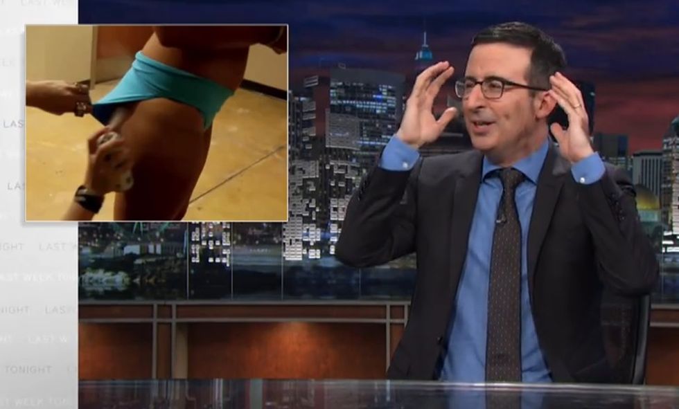 John Oliver Goes Deep Inside Miss America (Video)