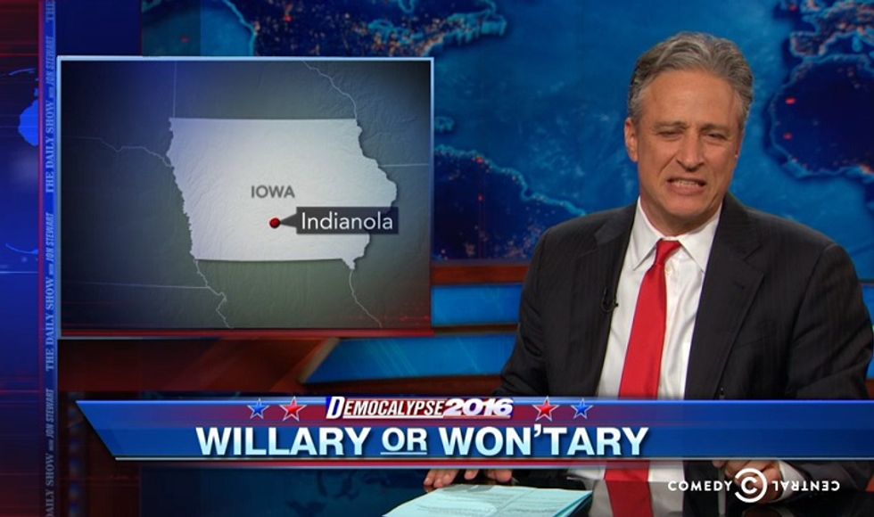 You'll Never Believe Who Jon Stewart Just Endorsed For President! (Video)