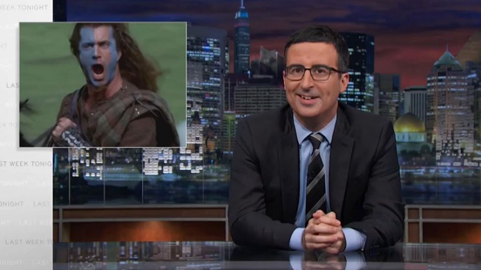John Oliver Brings You The Scottish Independence Story You Didn't Know You Were Dying To See (Video)