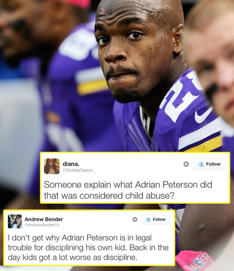 Child Beaters: Adrian Peterson's Four-Year-Old Obviously Had It Coming