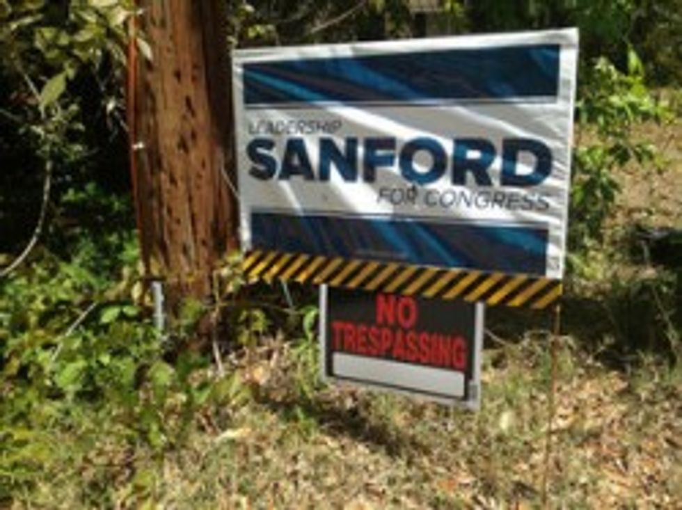 Mark Sanford Just Can't Stop Doing Stupid Things In Public, Trespassing Edition