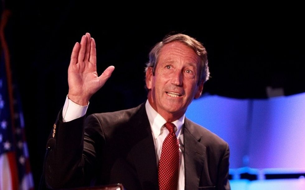 Mark Sanford Leaves The Appalachian Trail; Also, That Chick He Was Banging