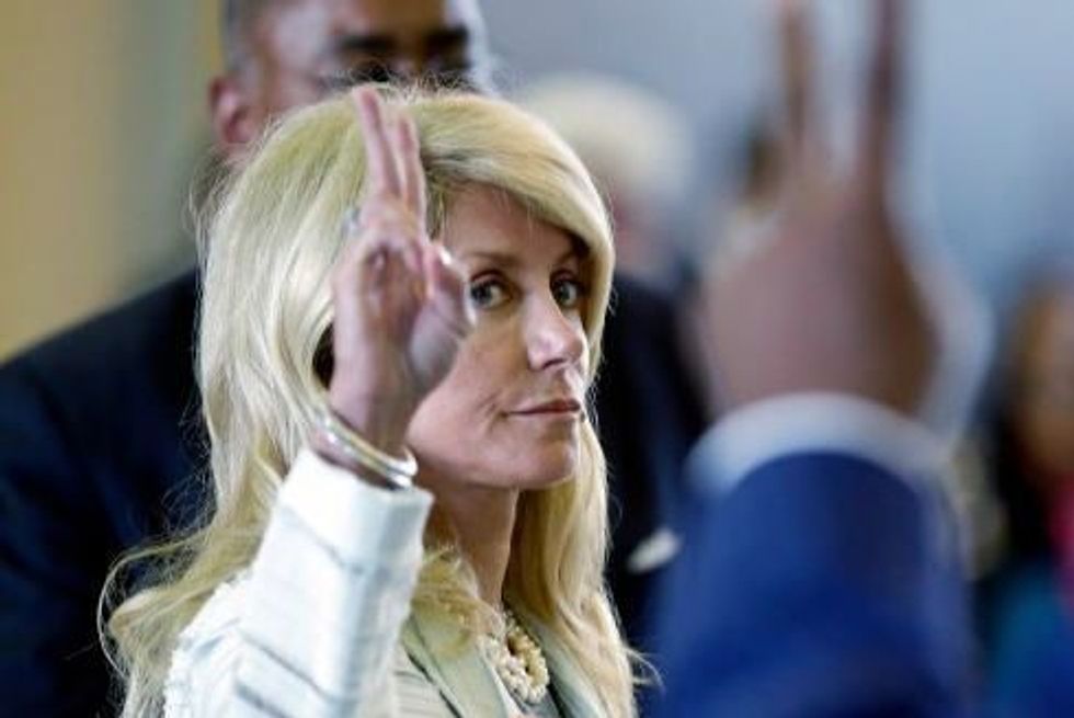 Wendy Davis Exposed! (As Having What Seems Like A Totally Great Ex-Husband)
