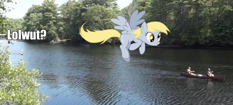 Derp Roundup: Scott Brown's In A Canoe, ISIS Is Relocating To New Mexico, And More