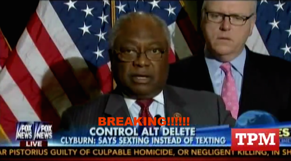 Let's All Point And Laugh At Ancient Congressman Saying Sexting