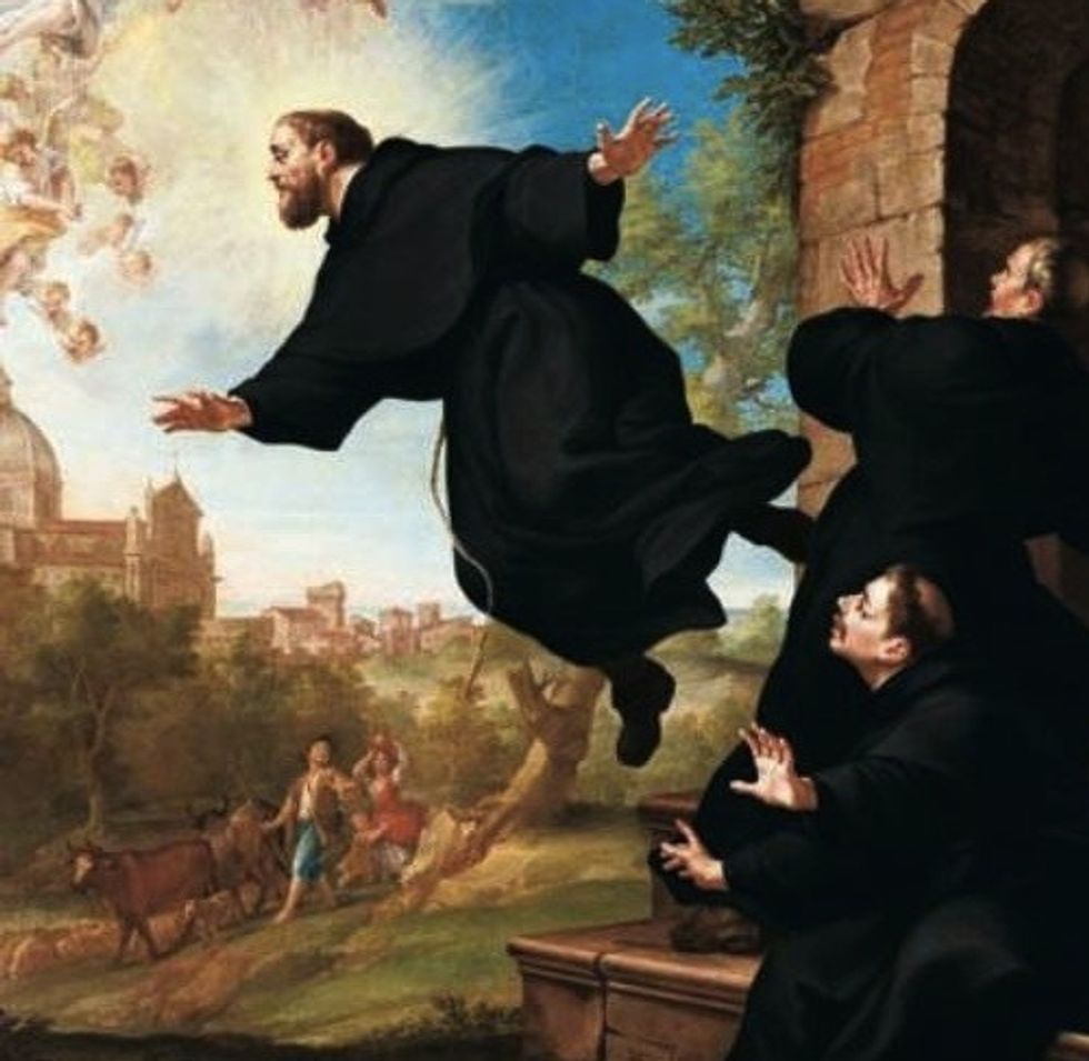 We Salute You, St. Joseph Of Cupertino, With Flying Friar Pasta Salad