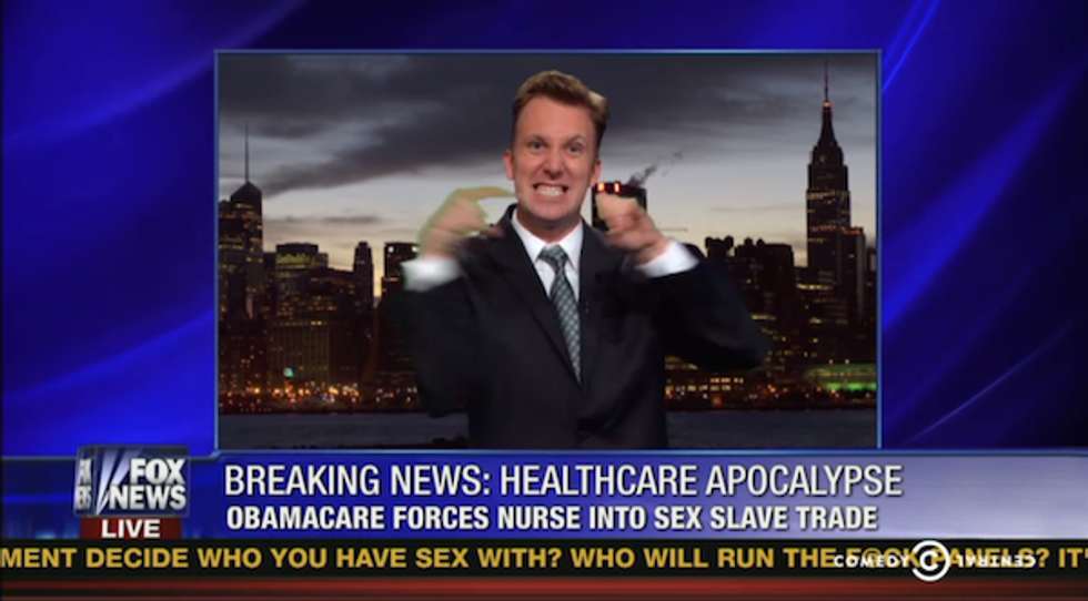 The Daily Show: Nurse's Job Killed To Death By Obamacare (Video)