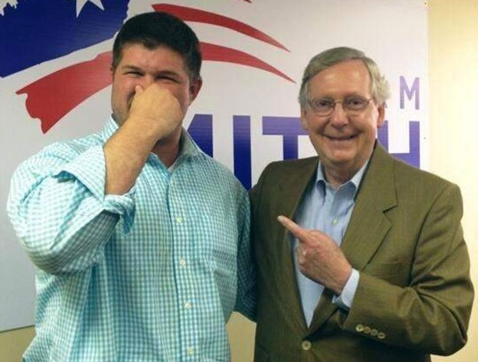 Mitch McConnell's Campaign Manager Quits To Spend More Time With His (Alleged) Bribe Money
