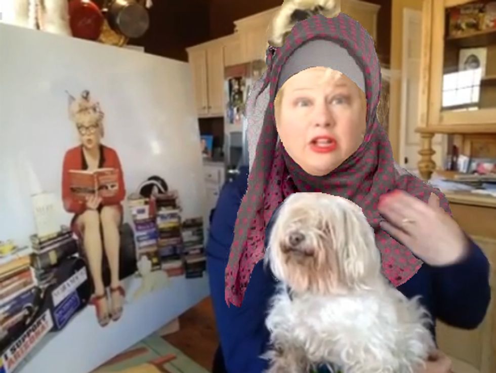 Victoria Jackson Will Root Out The Muslim Menace (Grover Norquist)