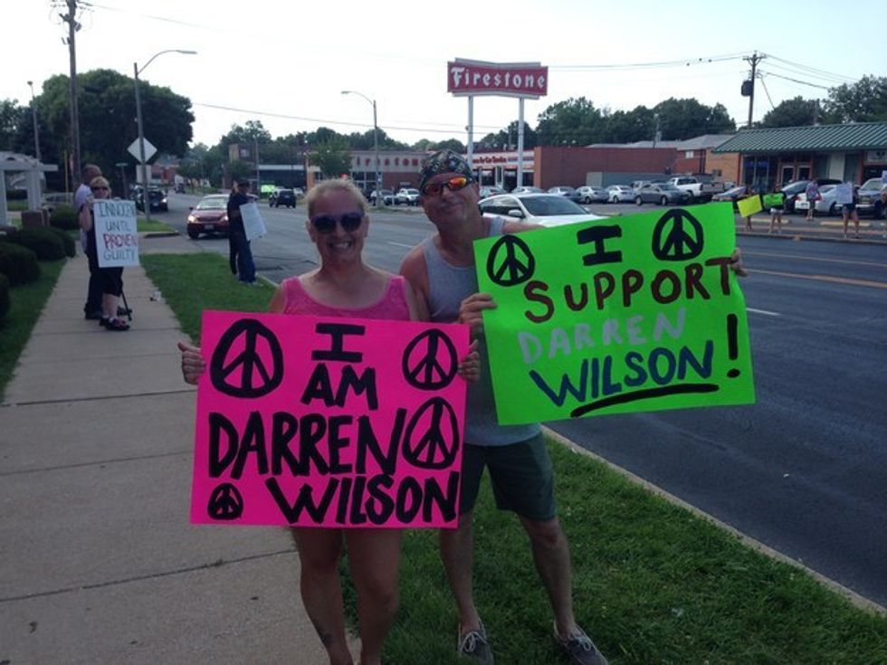 Dozens Rally In St. Louis To Declare We Are All A Cop Who Killed An Unarmed Teen