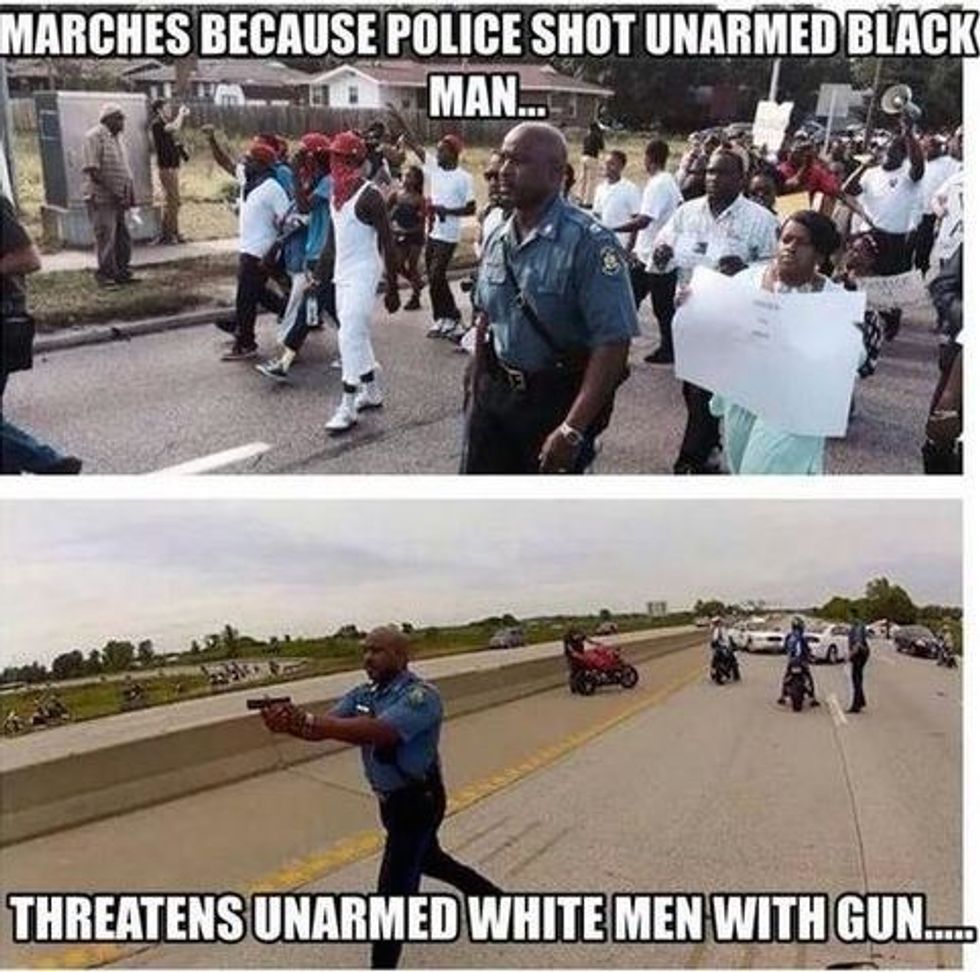 Police Officer Learns Not To Share Every Racist Thought He Has About Ferguson
