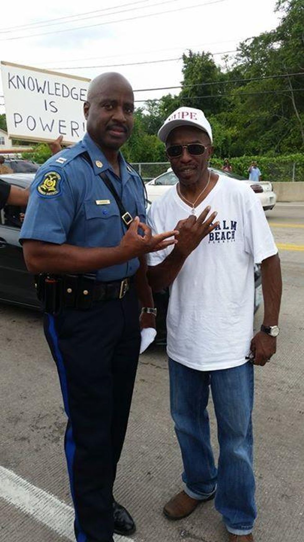 Now Captain Ron Johnson Is a Gang Member, Sure Why Not
