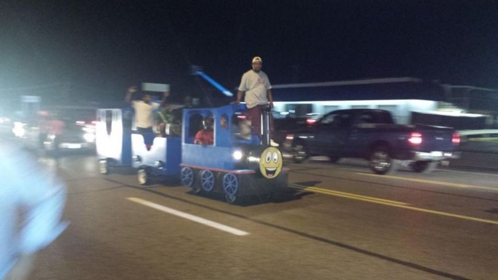 Ferguson Protesters Celebrate Their Right To Choo Choo Choose You