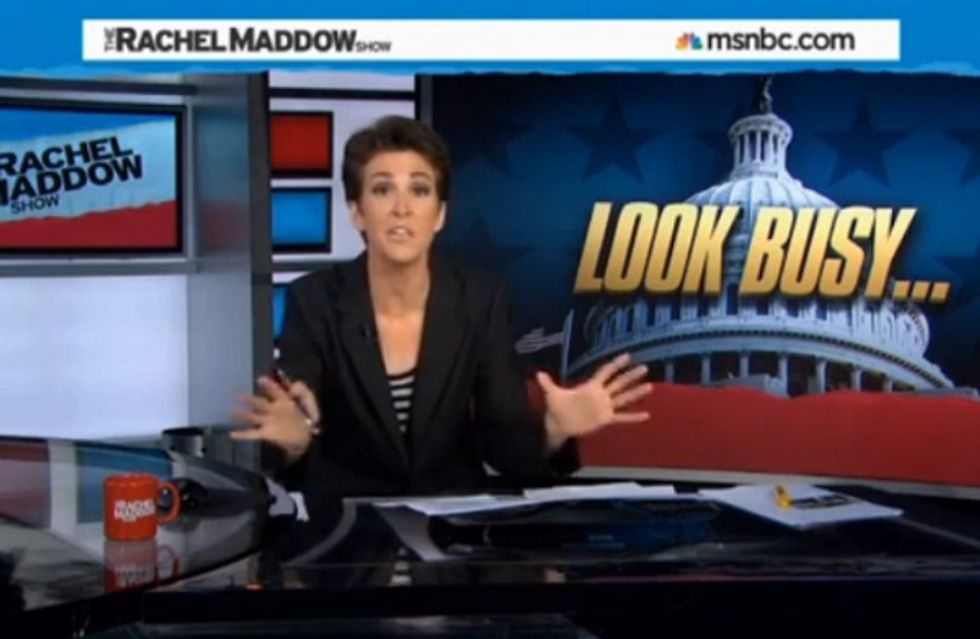 Border-Protest Idiots Make Rachel Maddow Shouty (Video)