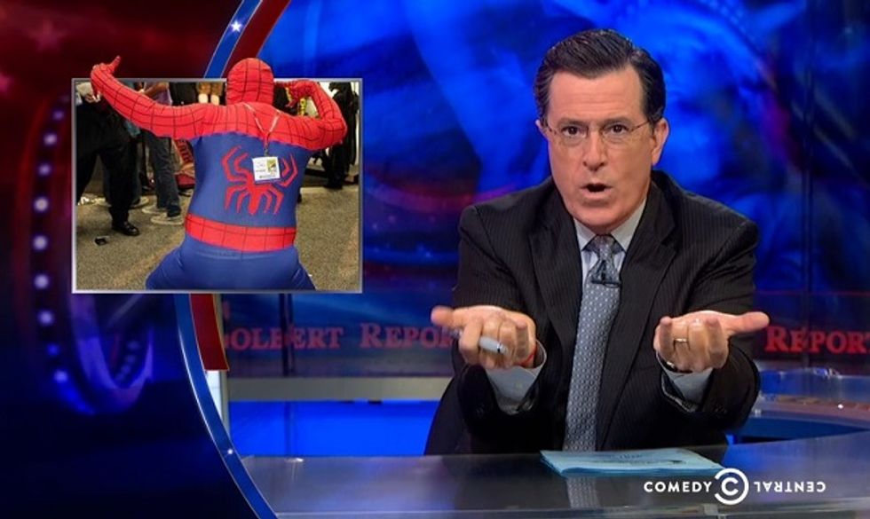 Stephen Colbert Just Loves Him Some Comic-Con Nerds, Also Rich People (Video)