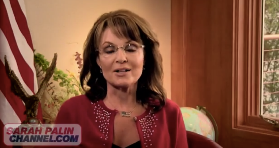 Oh Happy Day! The Sarah Palin Channel Network Teevee Thing Is Finally Here