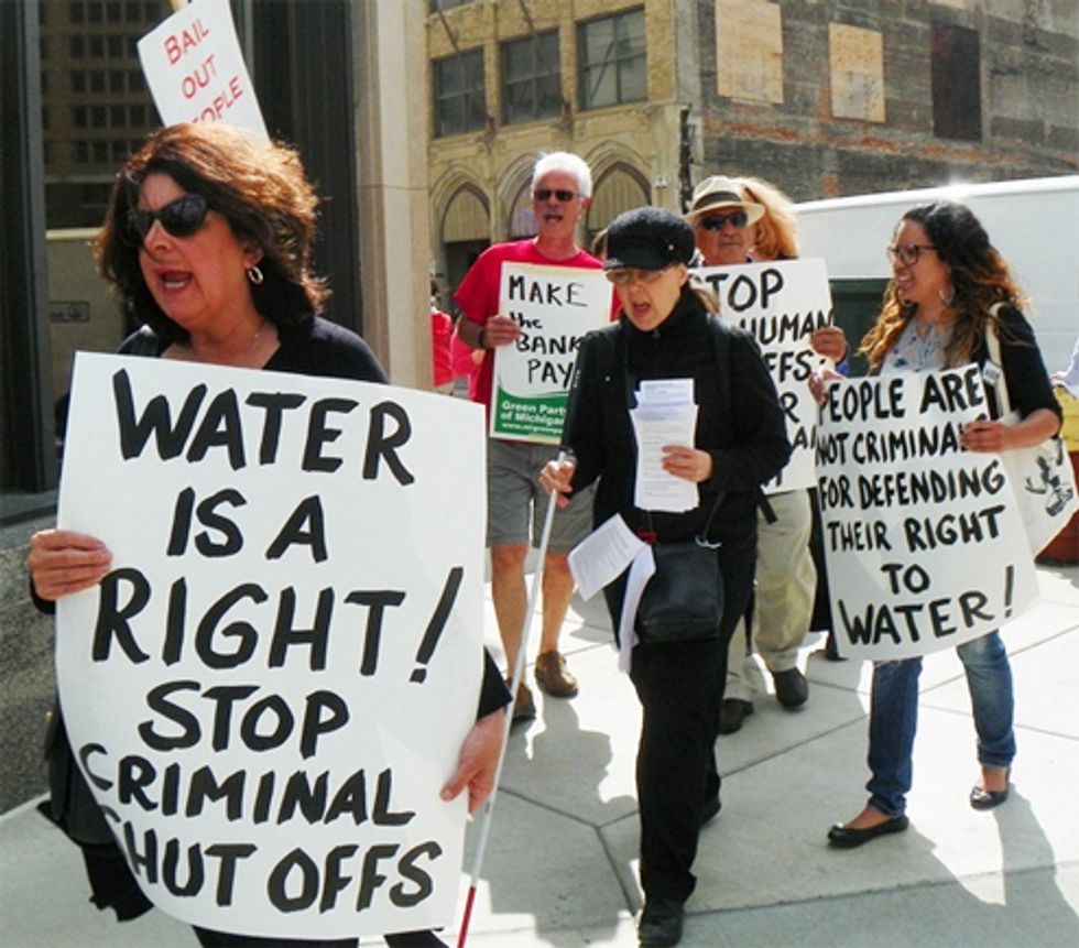 Detroit's Spending $5.6 Million To Shut Off Residents' Water. What Else Could They Spend That On?