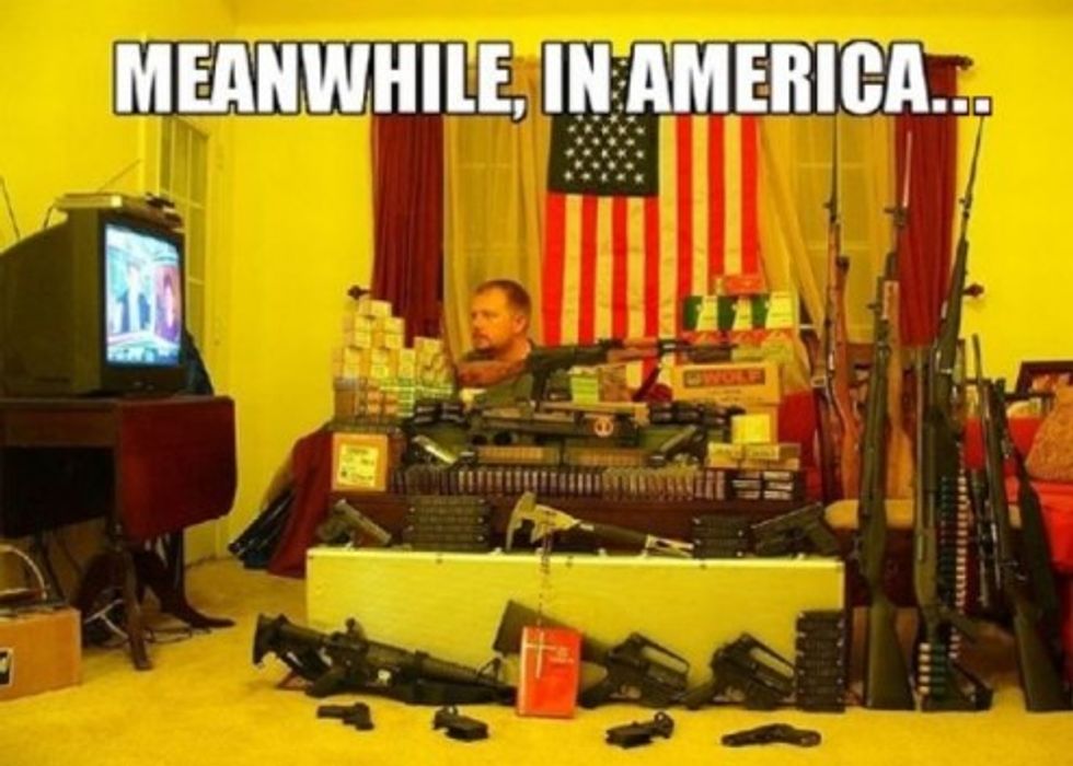 Responsible Gun Owners Take Aim At Traffic, Friends, Insufficient Jizz