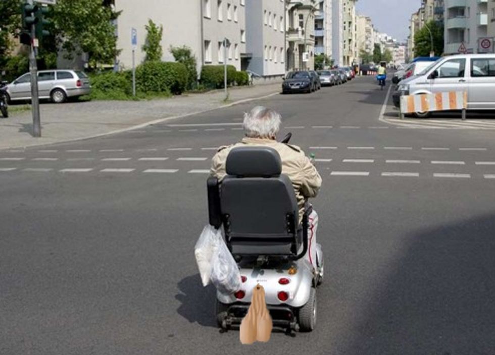 Sleazy Insurance Companies Want To Make You Get Insurance On Your Mobility Scooter. Thanks Obama!
