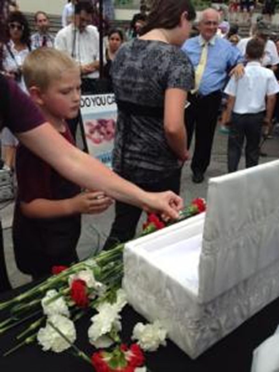 Cheery 'Operation Save America' Folks Stage Fun-Times Open-Casket 'Wake' For Aborted Fetus
