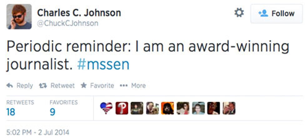 Chuck C. Johnson Is An Award-Winning Journalist