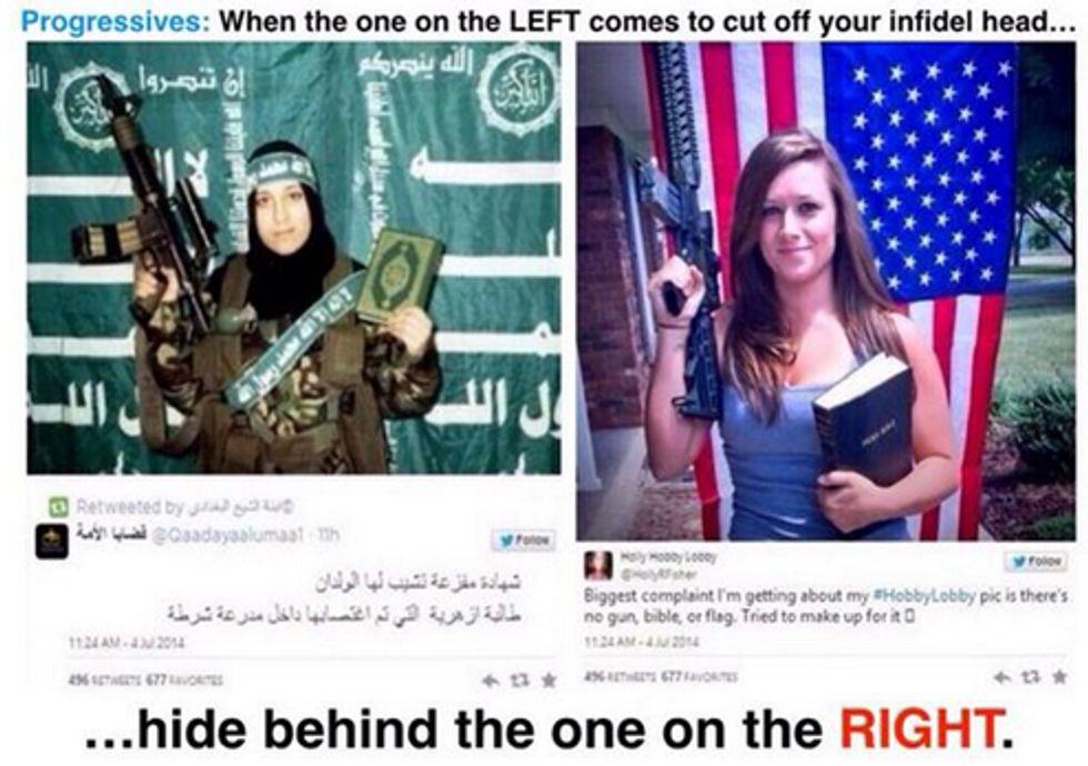 Nice Lady With Bible & Gun Can't See Why Anyone Would Think She Looks Like Terrorist