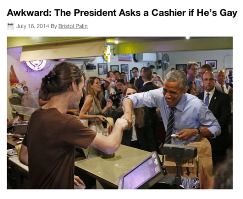 Bristol Palin Knows Who Is Classy And It Is Not The Dumb Gay President
