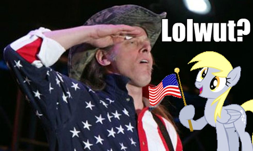 Derp Roundup: Thanks For Keeping America Free, Ted Nugent!