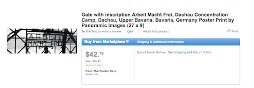 Walmart: 'Work Makes You Free.' It's Prettier In The Original German.