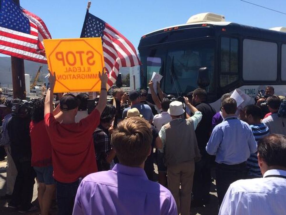 California Gets In On Hot Fun Screaming-At-Brown-Babies Action