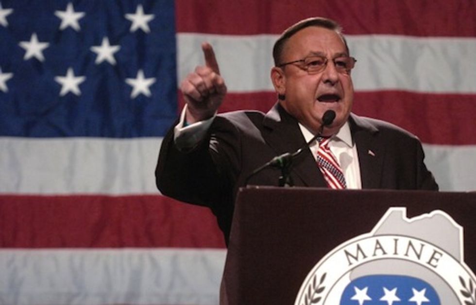 Maine Governor Paul LePage Stone Cold Pallin' Around With Terrorists