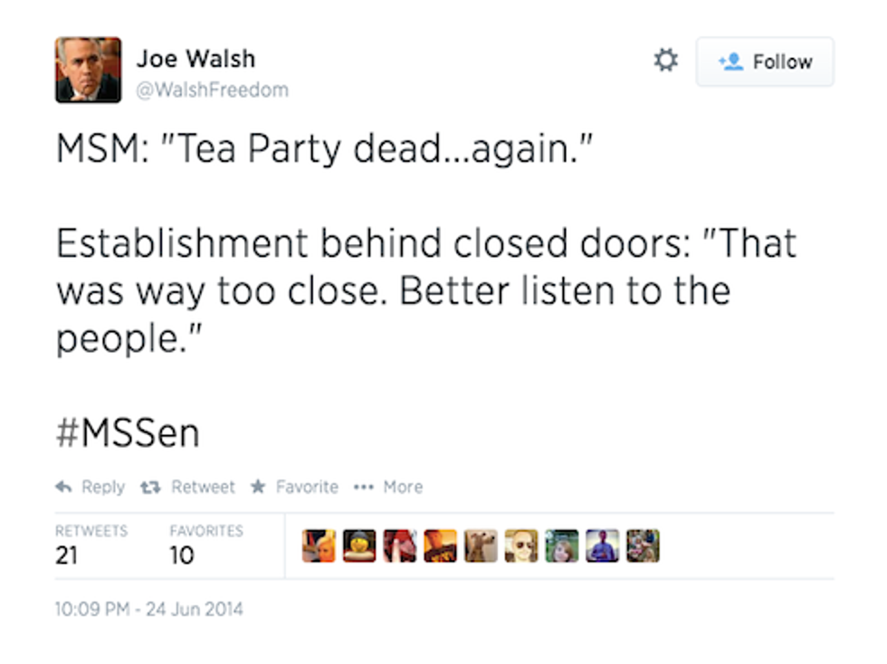 Chris McDaniel Pretty Sure Zombie Ronald Reagan Doesn't Think Thad Cochran Won