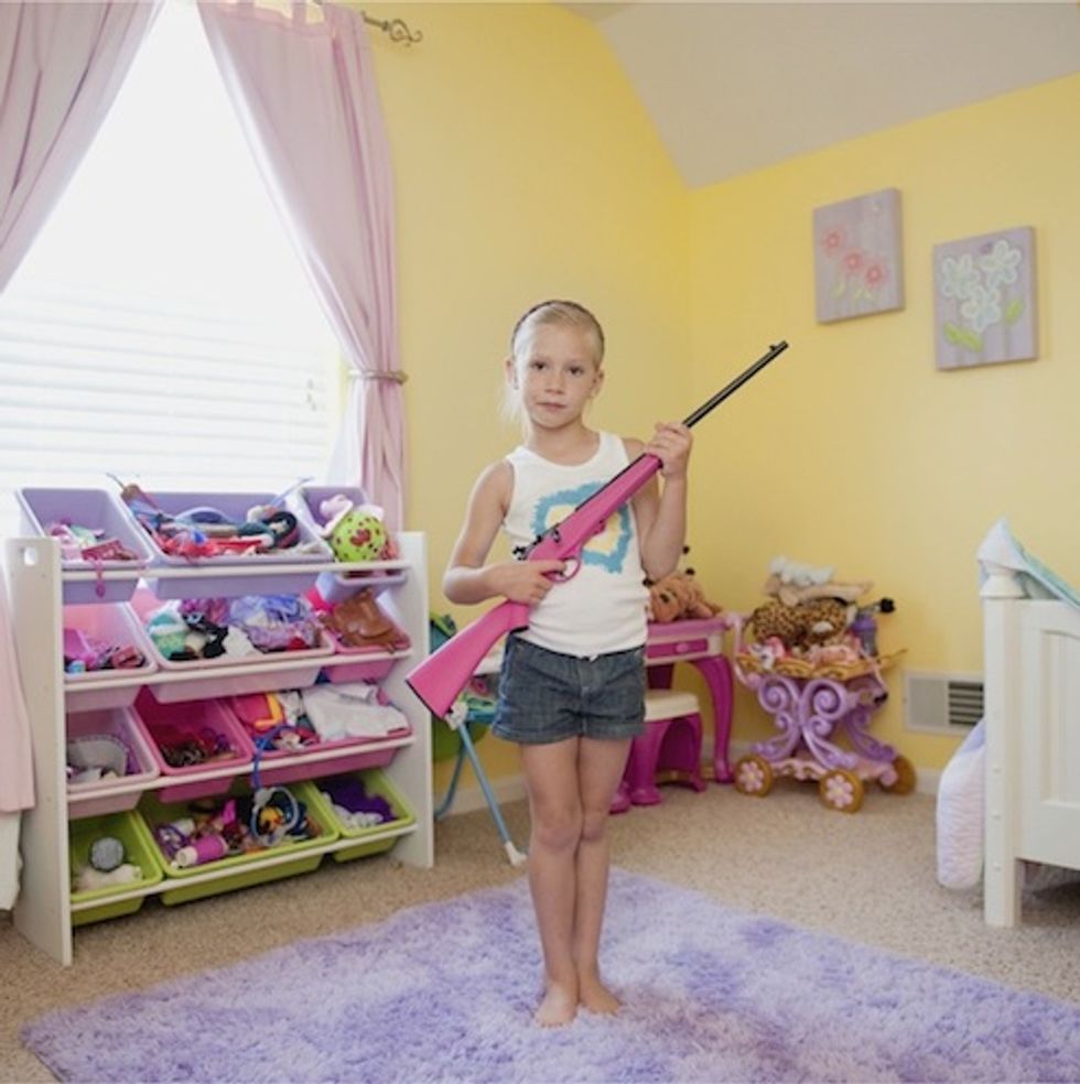 Portraits of Little Kids With Their Own Real Guns