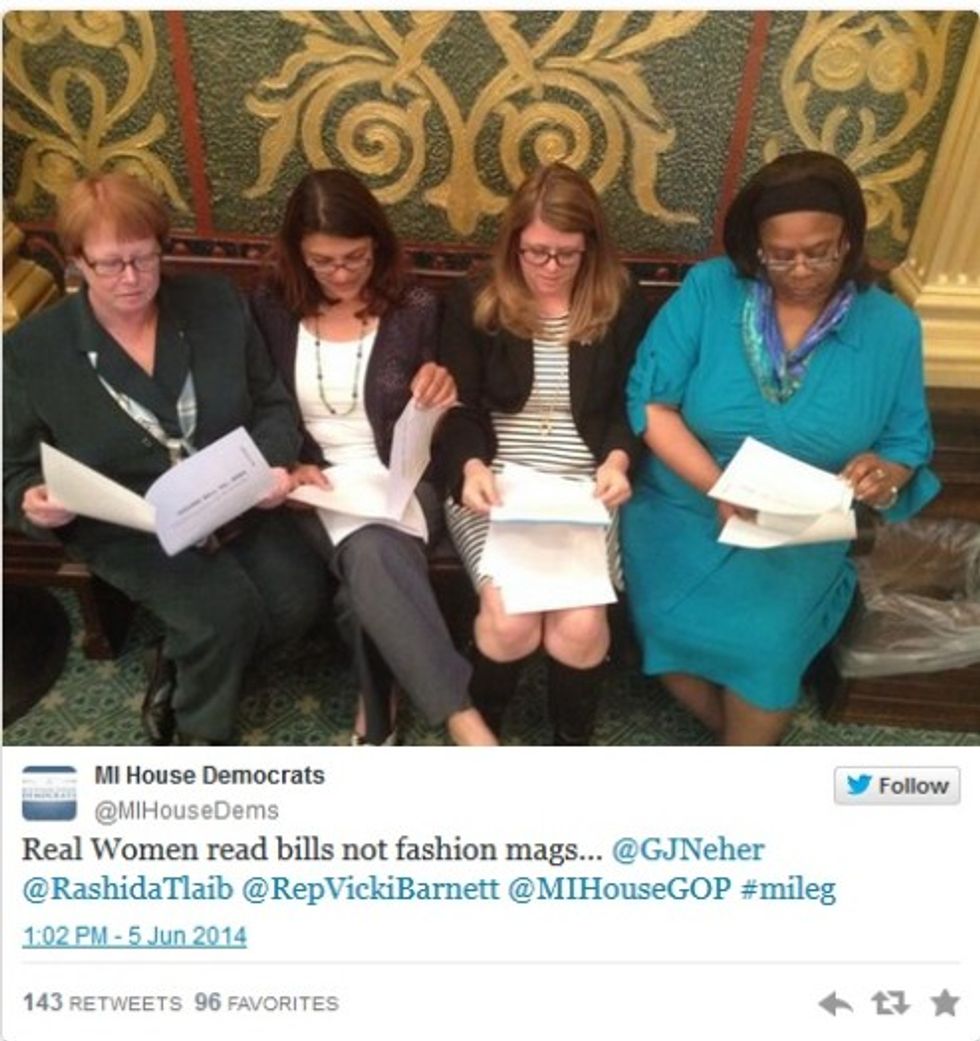 Michigan Republicans Reach Out To Ladies, Hand Them This One Stupid Photo