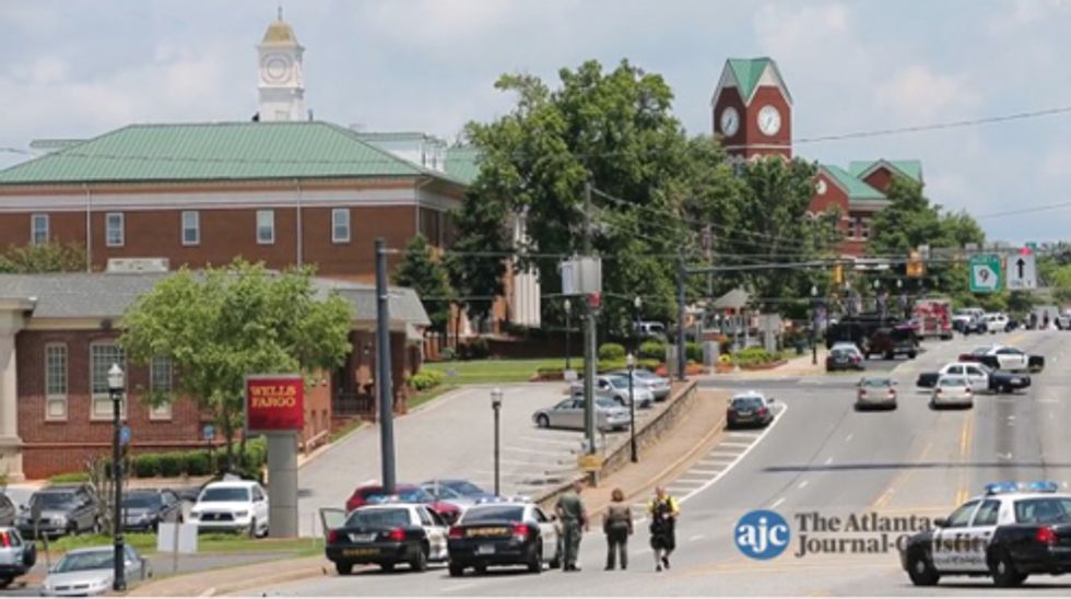 Breaking: 'Sovereign Citizen' Thinks Georgia Courthouse Is Omaha Beach, Attacks Deputy, Dies